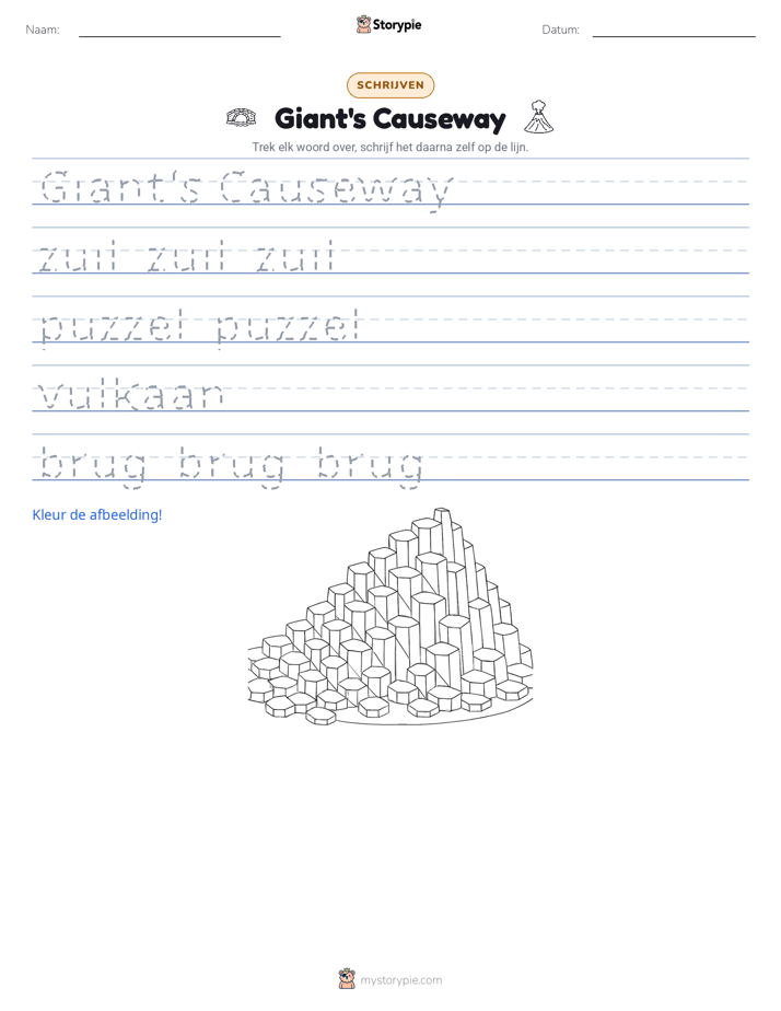 Schrijf Oefening