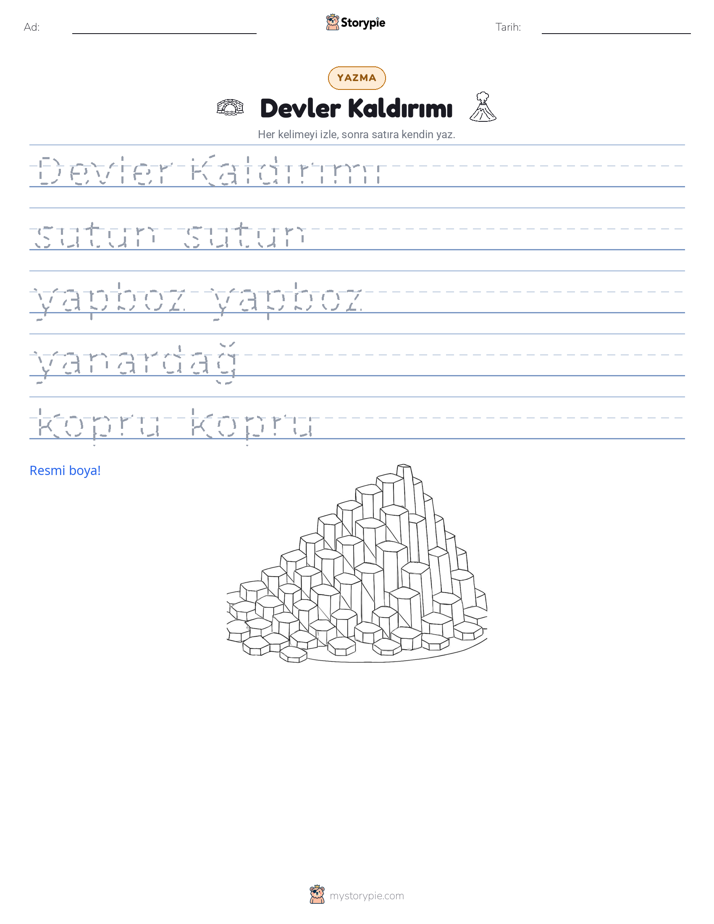Yazma Pratiği