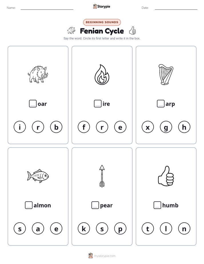 Beginning Sounds