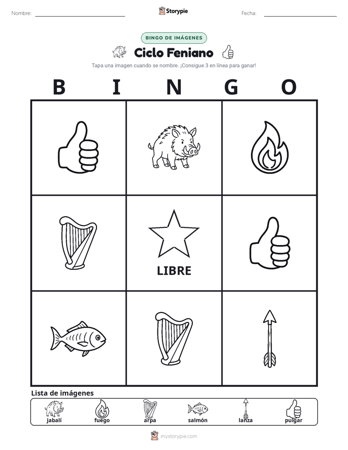 Bingo de Imágenes