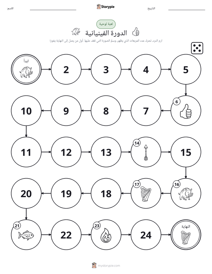 لعبة لف و تحرك