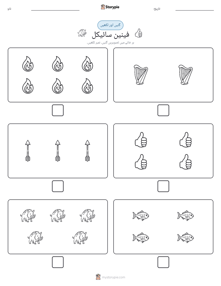 گنیں اور لکھیں