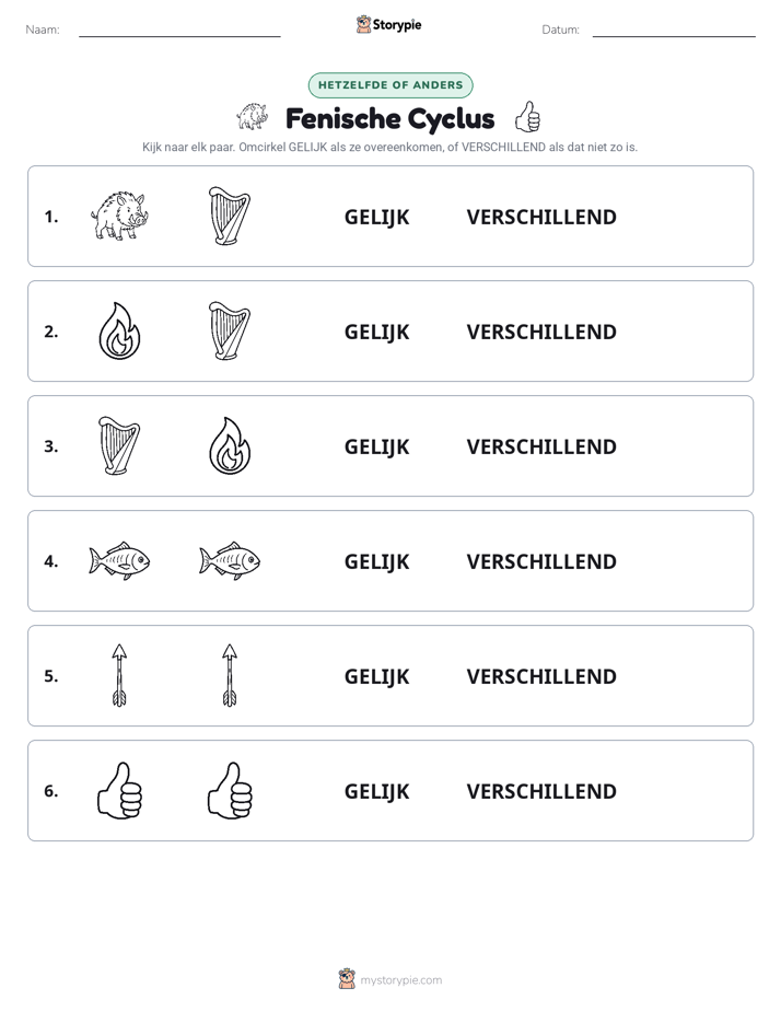 Zelfde of Verschillend