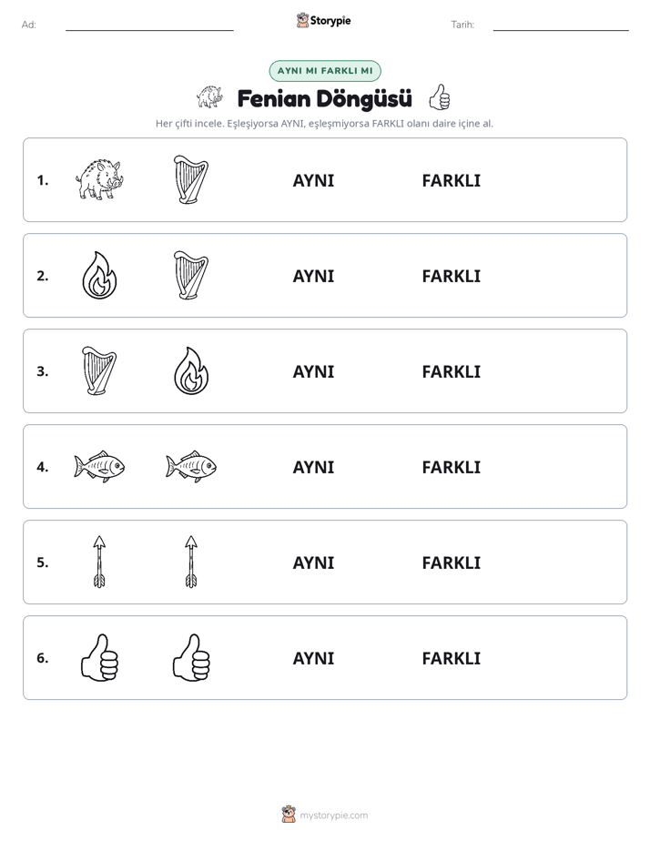 Aynı mı Farklı mı