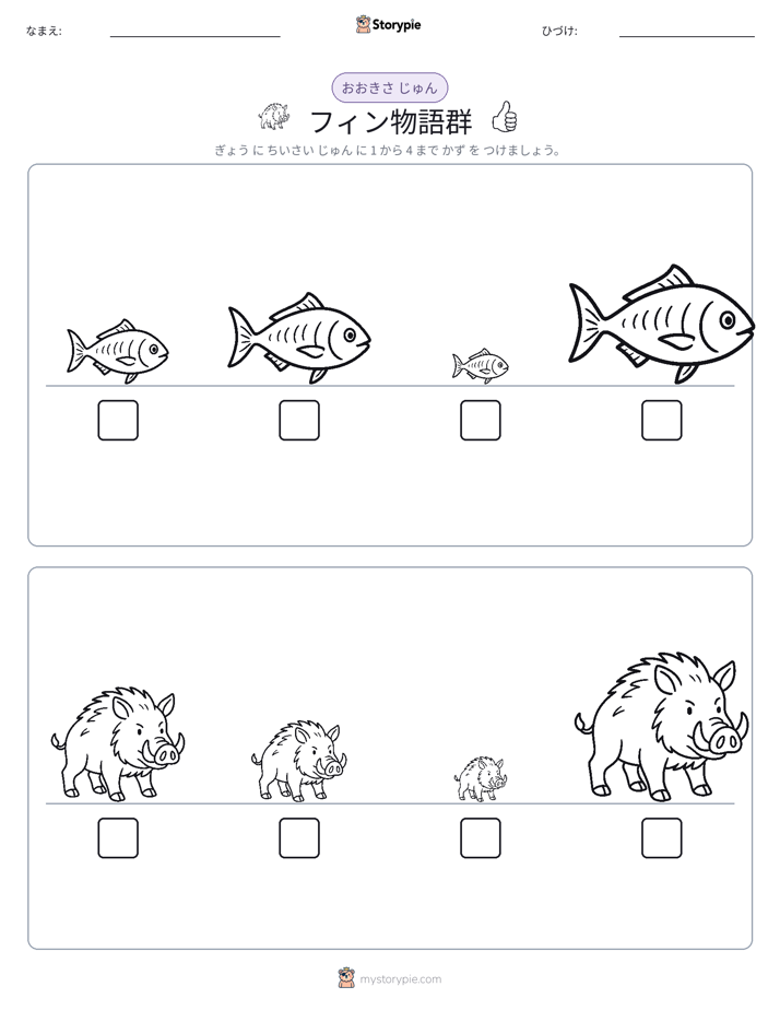 サイズ順