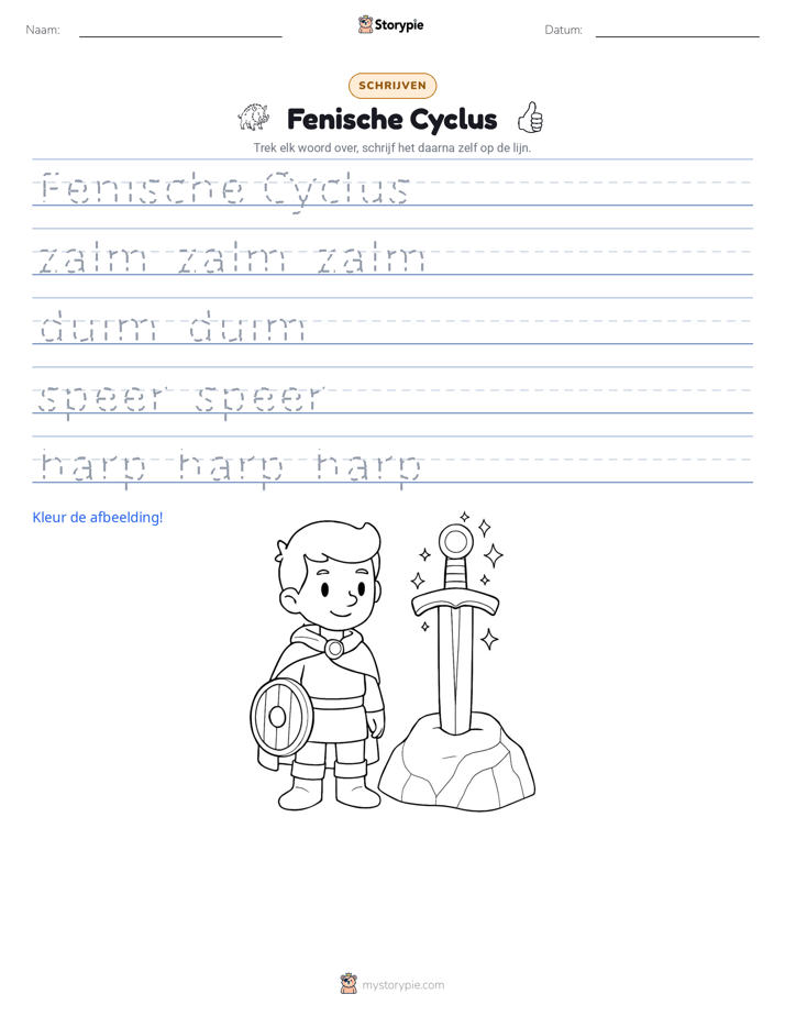 Schrijf Oefening