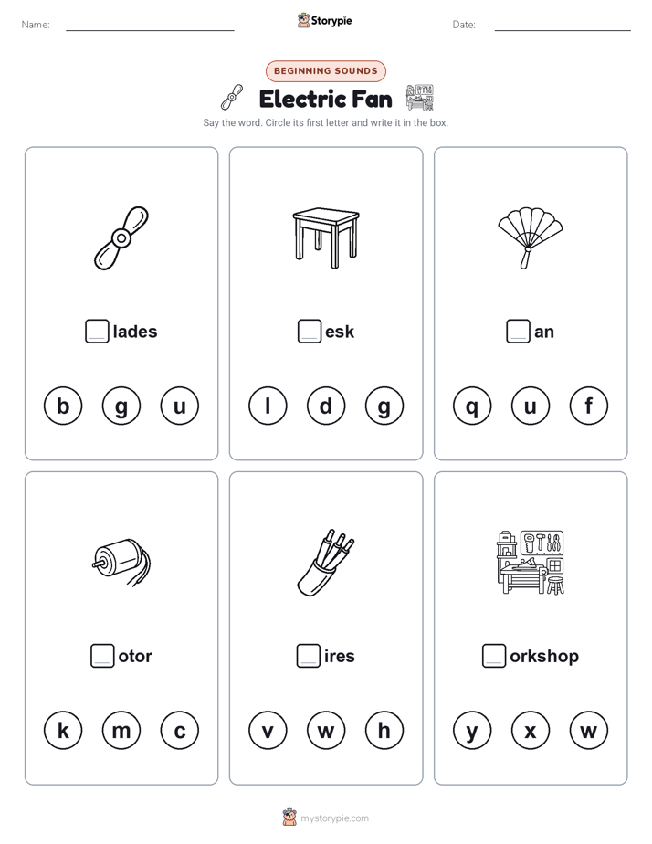 Beginning Sounds