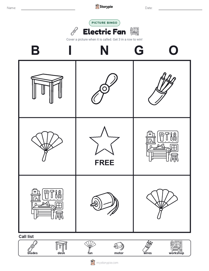 Picture Bingo