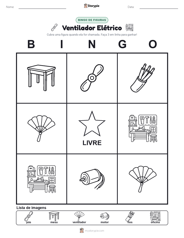Bingo de Imagens