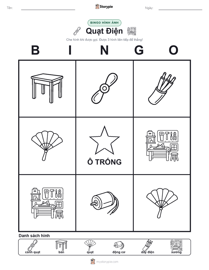 Bingo Hình Ảnh