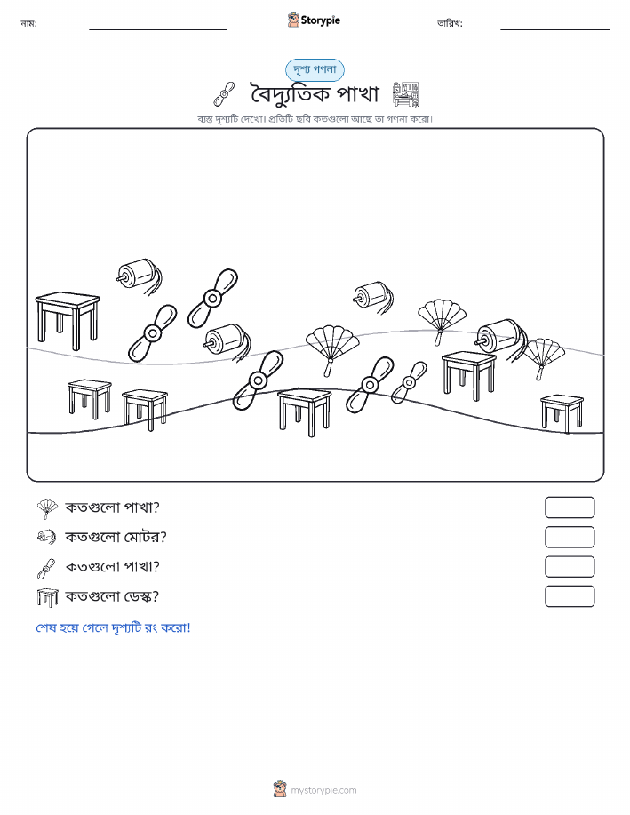 গণনা দৃশ্য