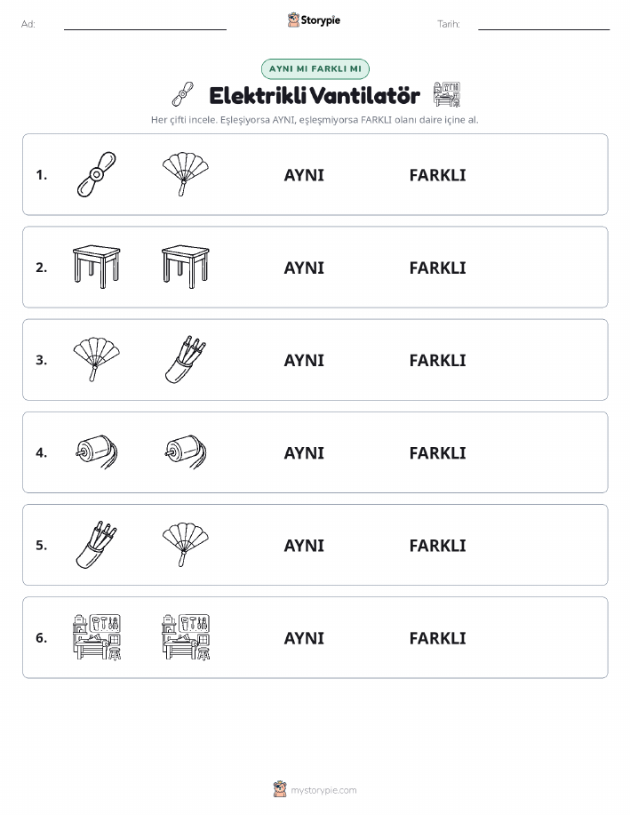 Aynı mı Farklı mı