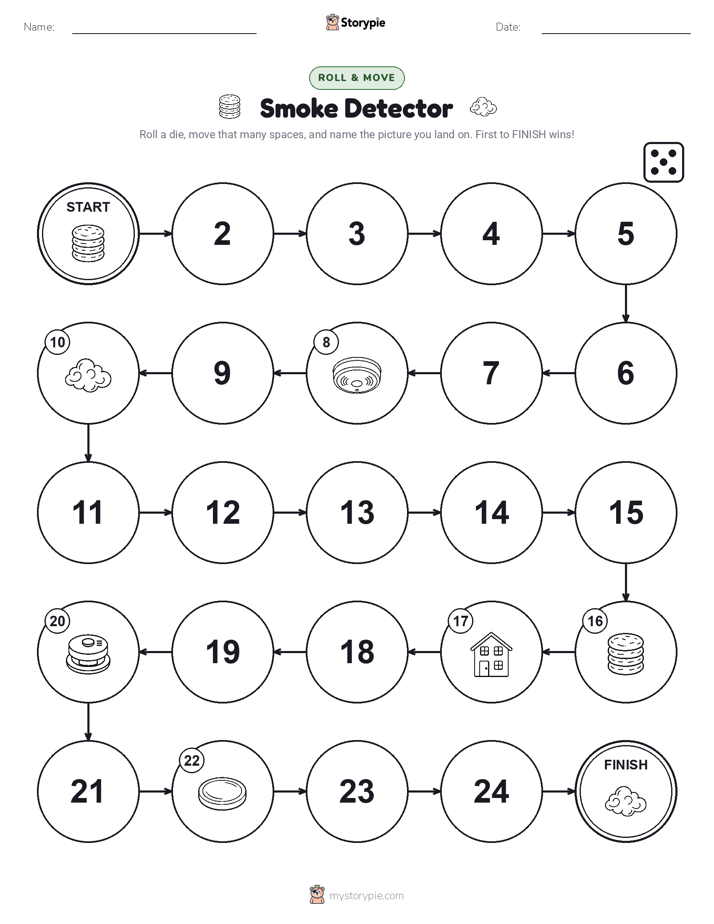 Roll & Move Game