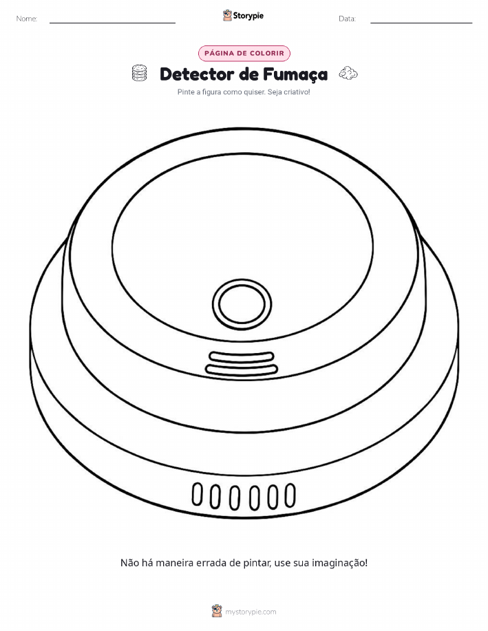 Página para colorir