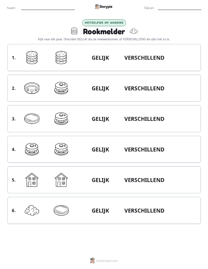 Zelfde of Verschillend