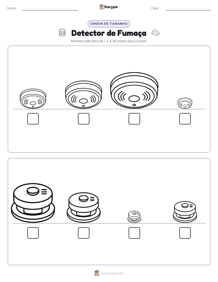 Ordem de Tamanho