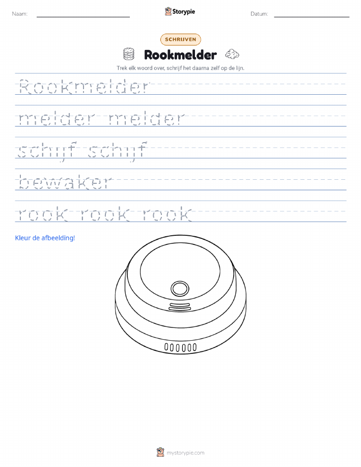 Schrijf Oefening