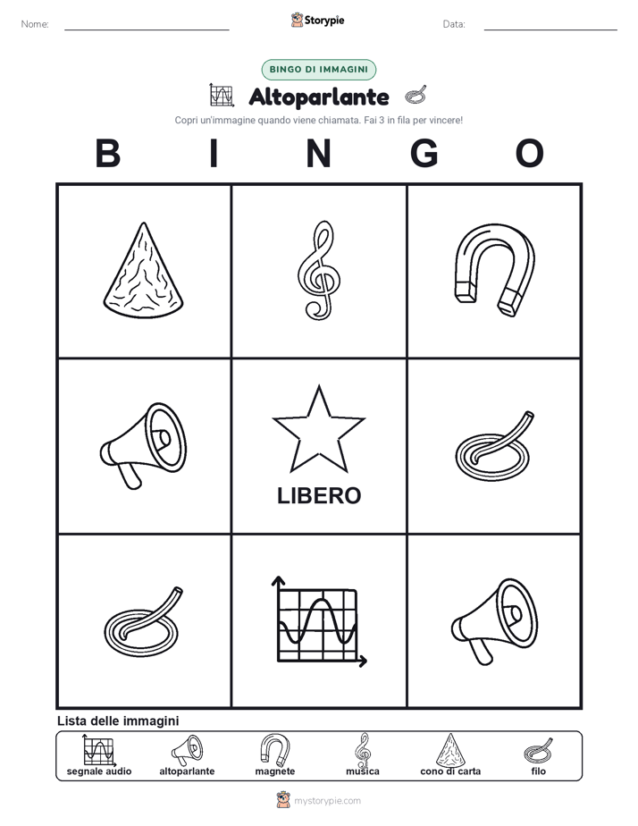 Bingo delle Immagini