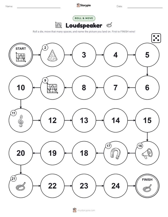Roll & Move Game