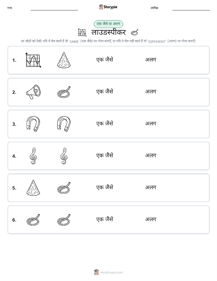 समान या भिन्न