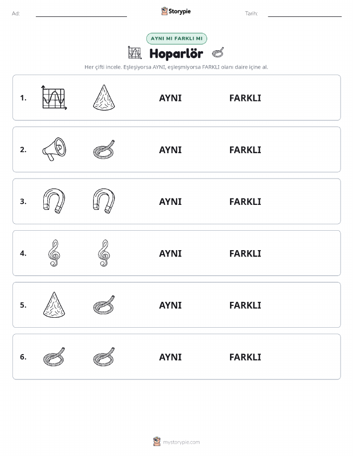 Aynı mı Farklı mı