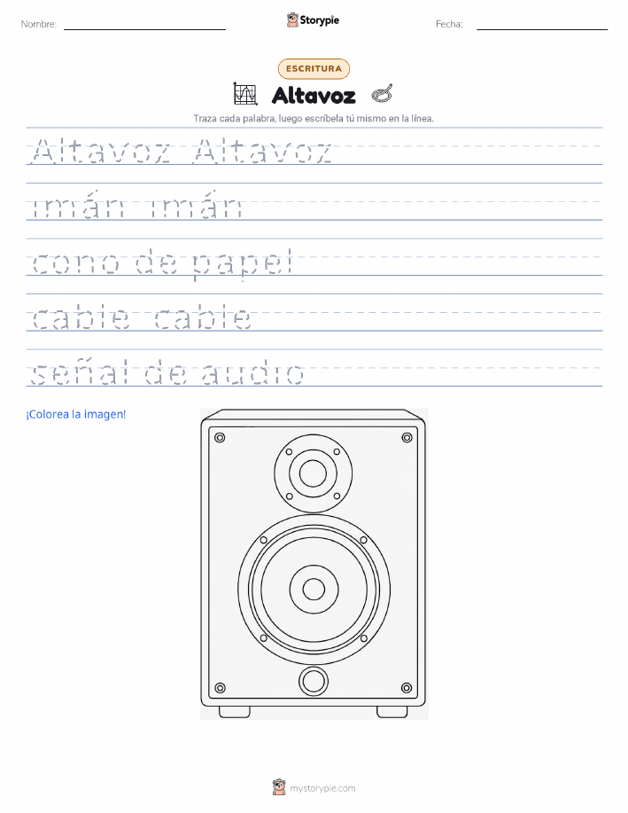 Práctica de Escritura