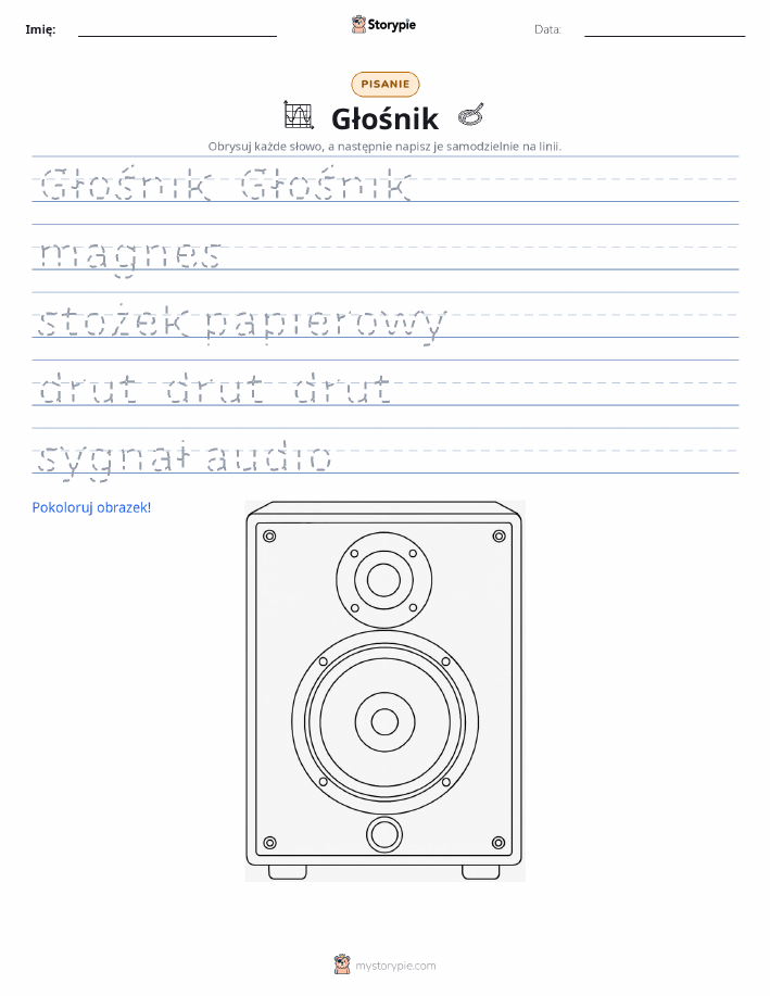 Ćwiczenie Pisania