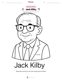 Jack Kilby yazdırılabilir çalışma sayfası önizlemesi