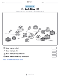 Jack Kilby printable worksheet preview