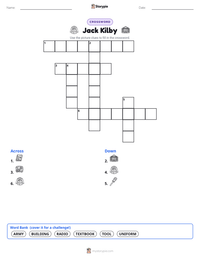 Jack Kilby printable worksheet preview