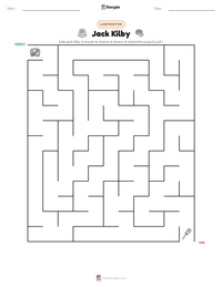 Aperçu de la feuille de travail imprimable Jack Kilby