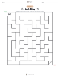 Anteprima della scheda stampabile di Jack Kilby