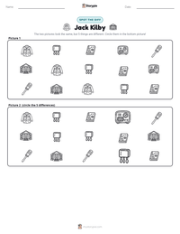 Jack Kilby printable worksheet preview