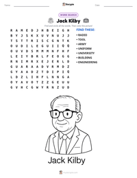 Jack Kilby printable worksheet preview