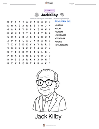 Prabaca lembar kerja cetak Jack Kilby