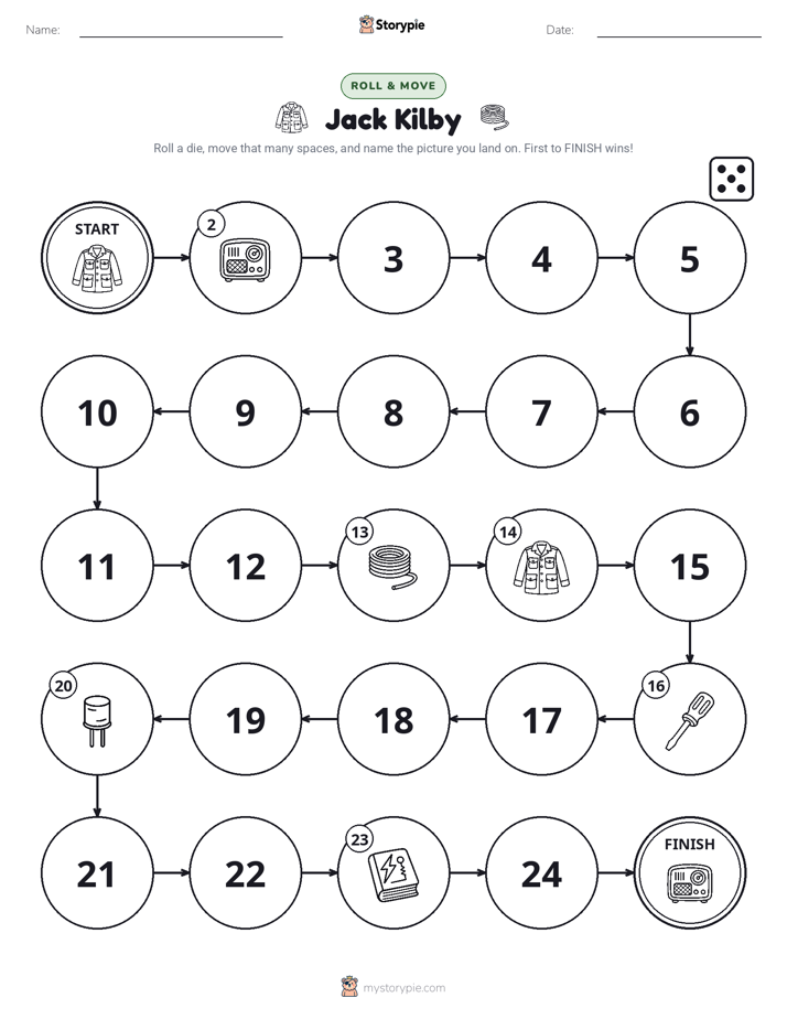 Roll & Move Game