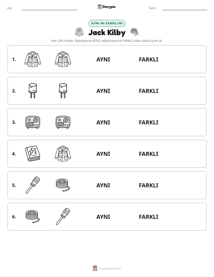 Aynı mı Farklı mı