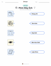 Tài liệu in sẵn Phim máy ảnh cho trẻ em
