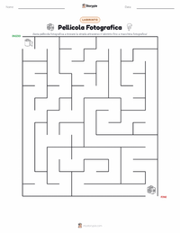 Anteprima della scheda stampabile di Pellicola Fotografica