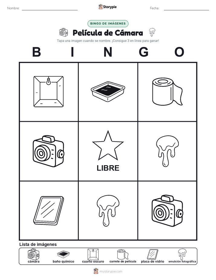 Bingo de Imágenes