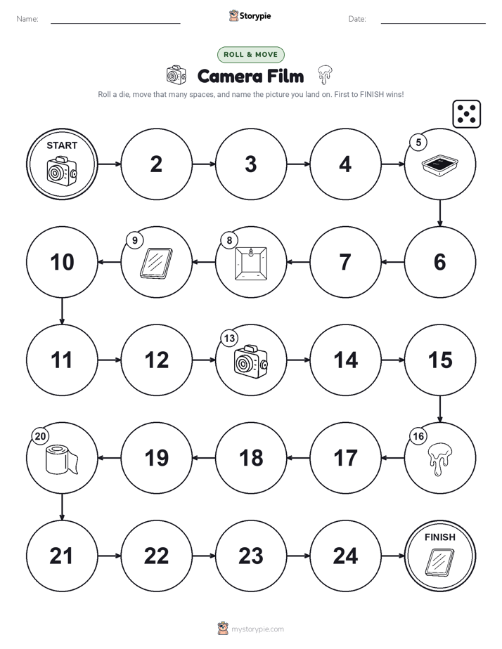 Roll & Move Game