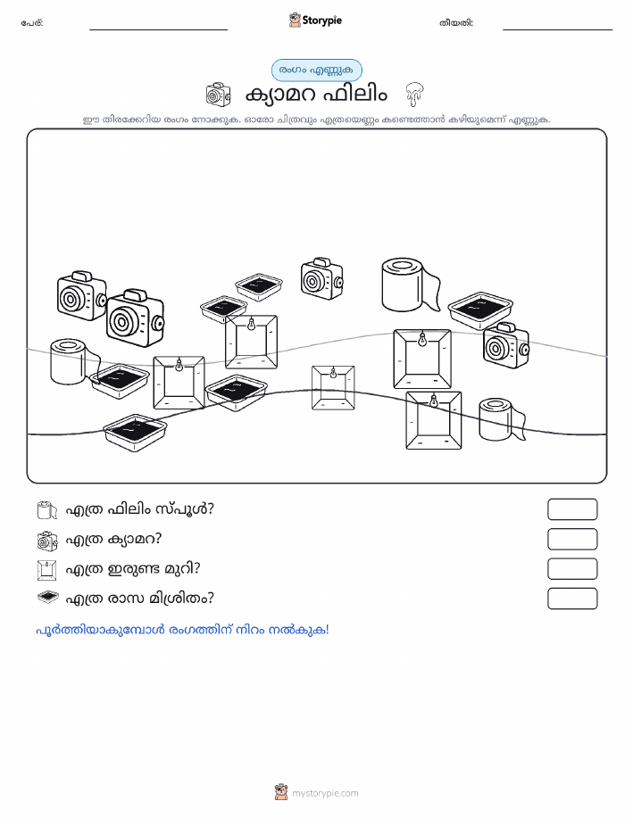 എണ്ണുന്ന ദൃശ്യങ്ങൾ