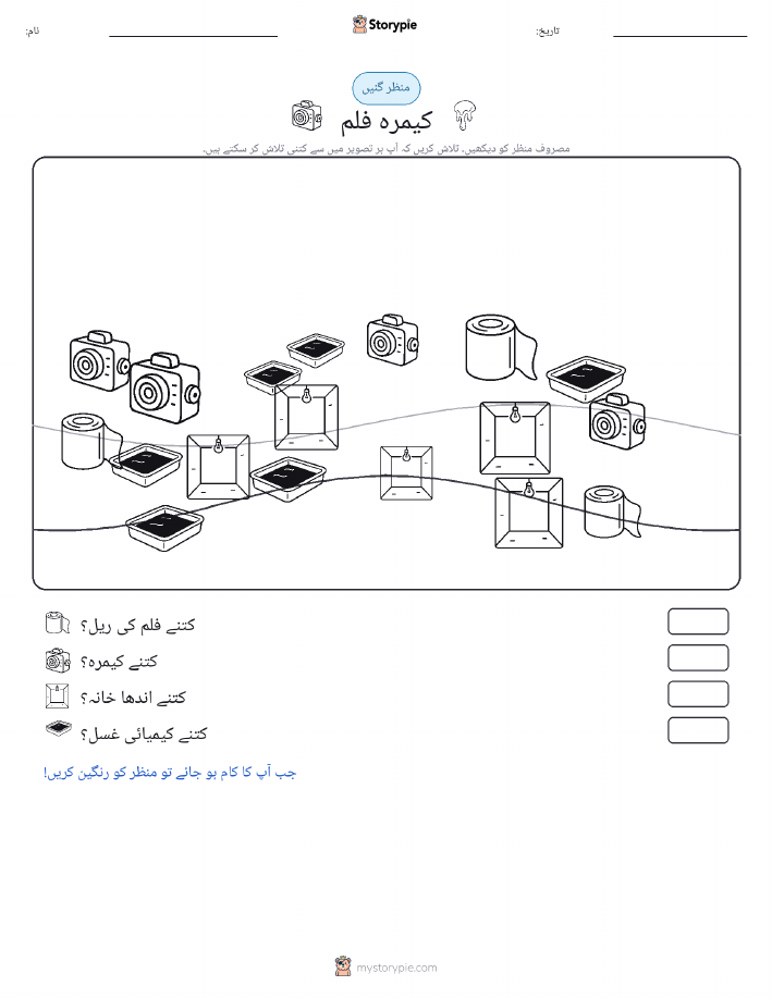 گنتی کا منظر