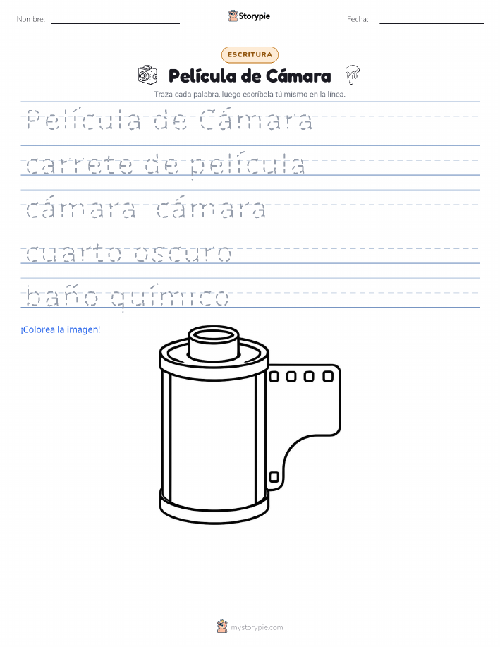 Práctica de Escritura