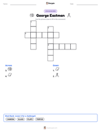 George Eastman printable worksheet preview