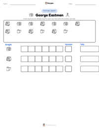 George Eastman printable worksheet preview