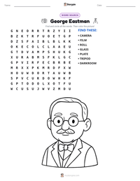 George Eastman printable worksheet preview