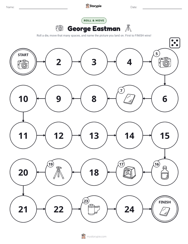 Roll & Move Game