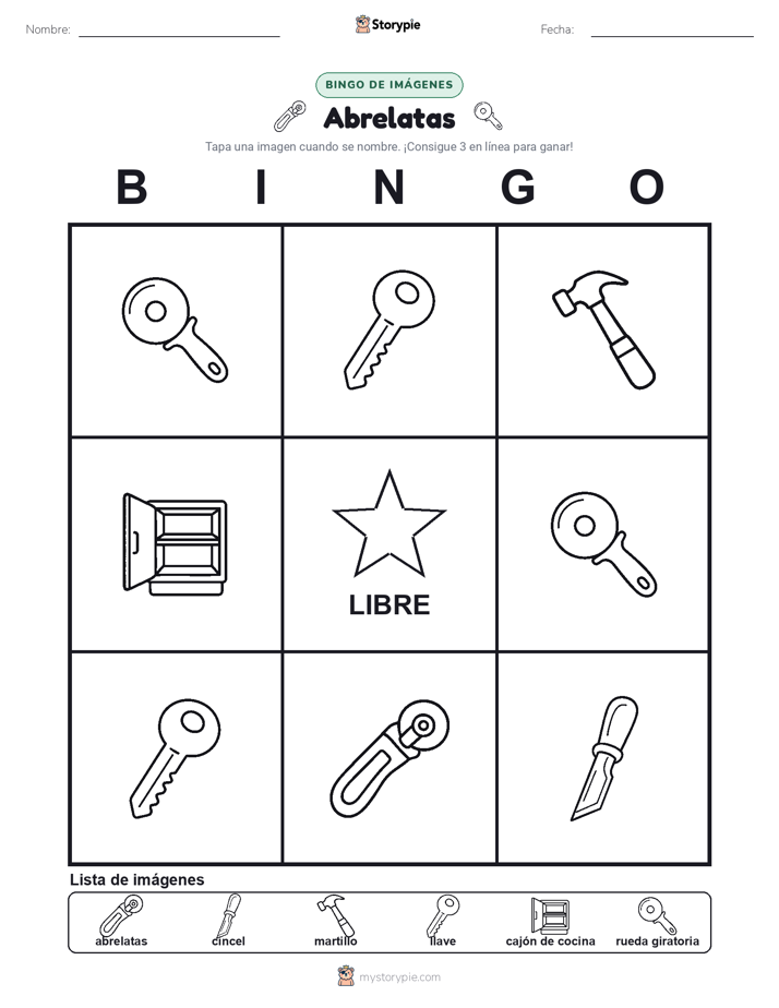 Bingo de Imágenes