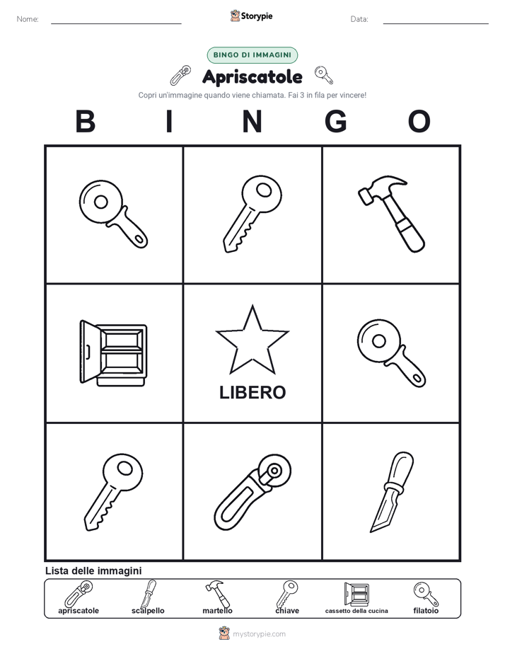 Bingo delle Immagini